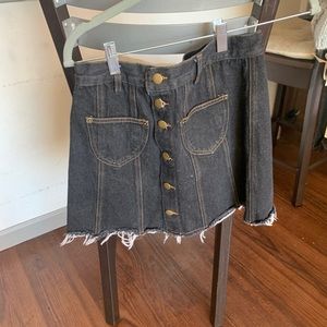 Jean skirt